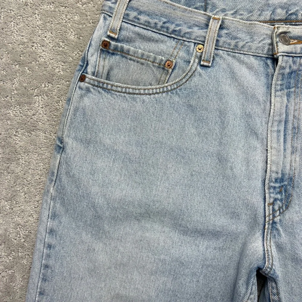 VINTAGE Y2k Levis 550 Jeans Men 36x34(34x33.5) Relaxed Fit Blue Denim Distressed